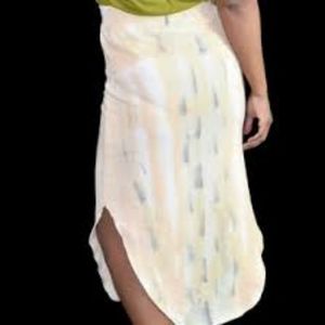 Young Fabulous And Broke Tie Dye Midi Maxi Skirt